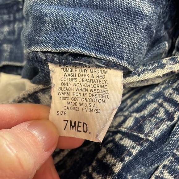 Vintage Lee Acid Wash Mom Jeans - Picture 6 of 6